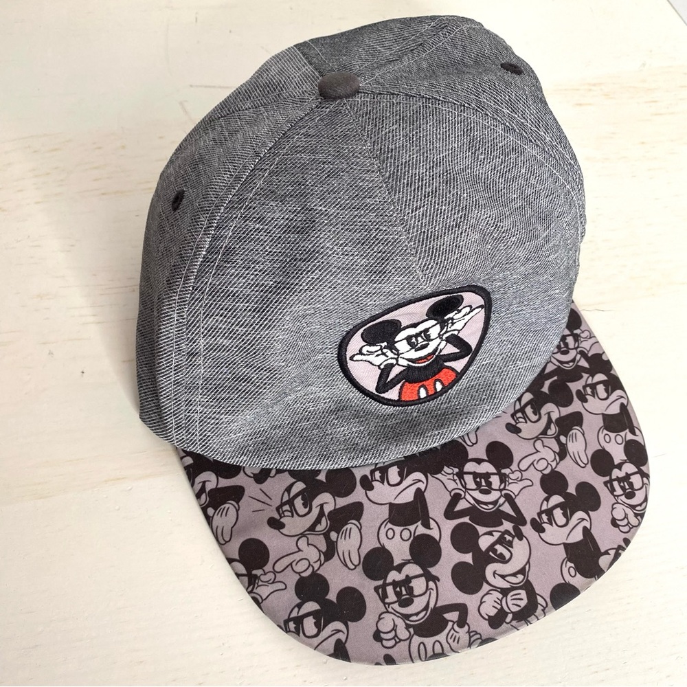 Disney Gray Hat with Mickey Mouse Design